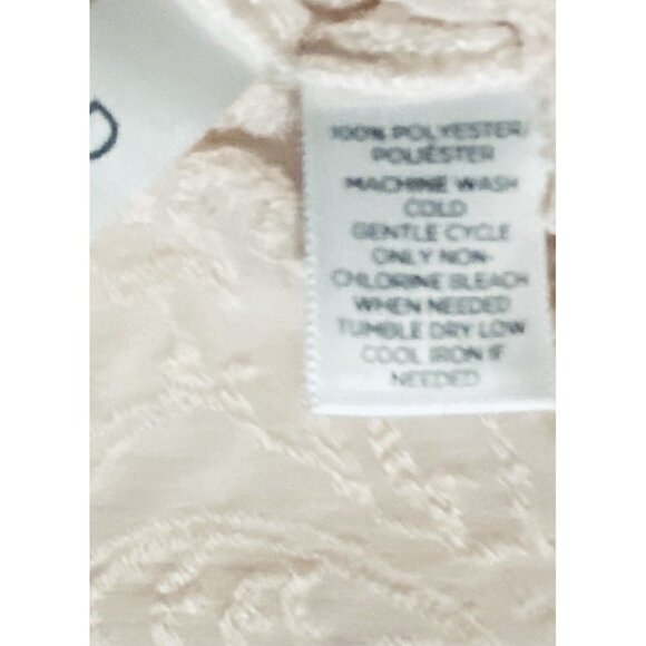 LOFT Top Womens Medium Lace Pullover Long Sleeve Blush Pink Cottagecore Boho - Picture 6 of 7